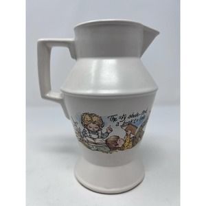 McCoy’s Vintage Creamer/Milk Pitcher 24 The Sky Above and a Book To Love 7" Tall